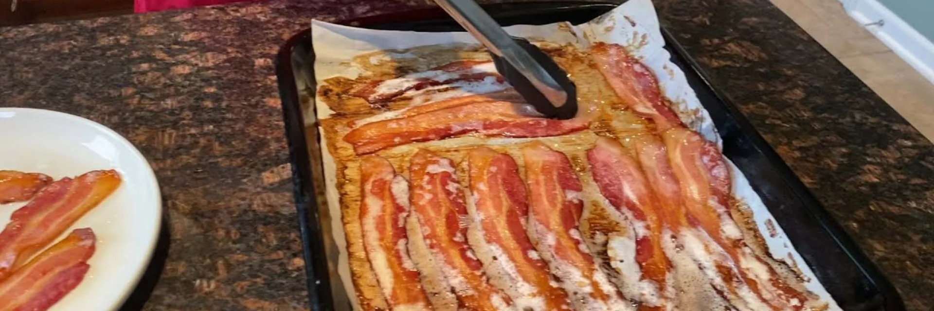 Bacon parfait au four (sans dégât)