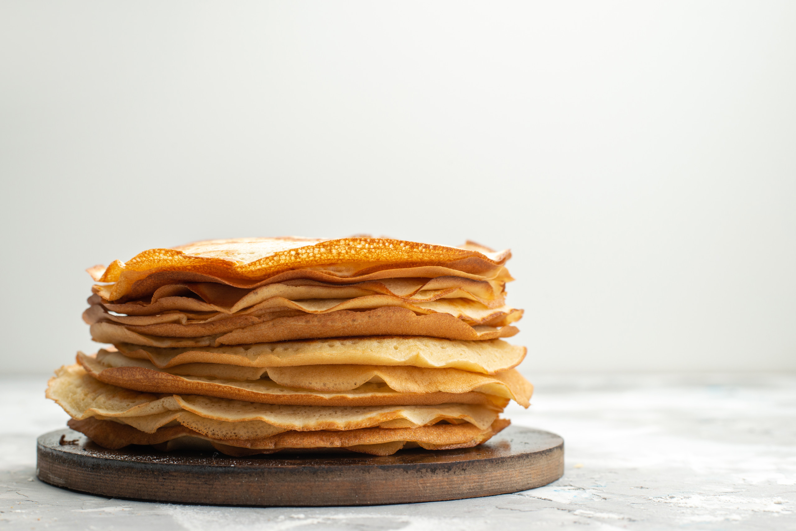 Crêpes à la farine de blé