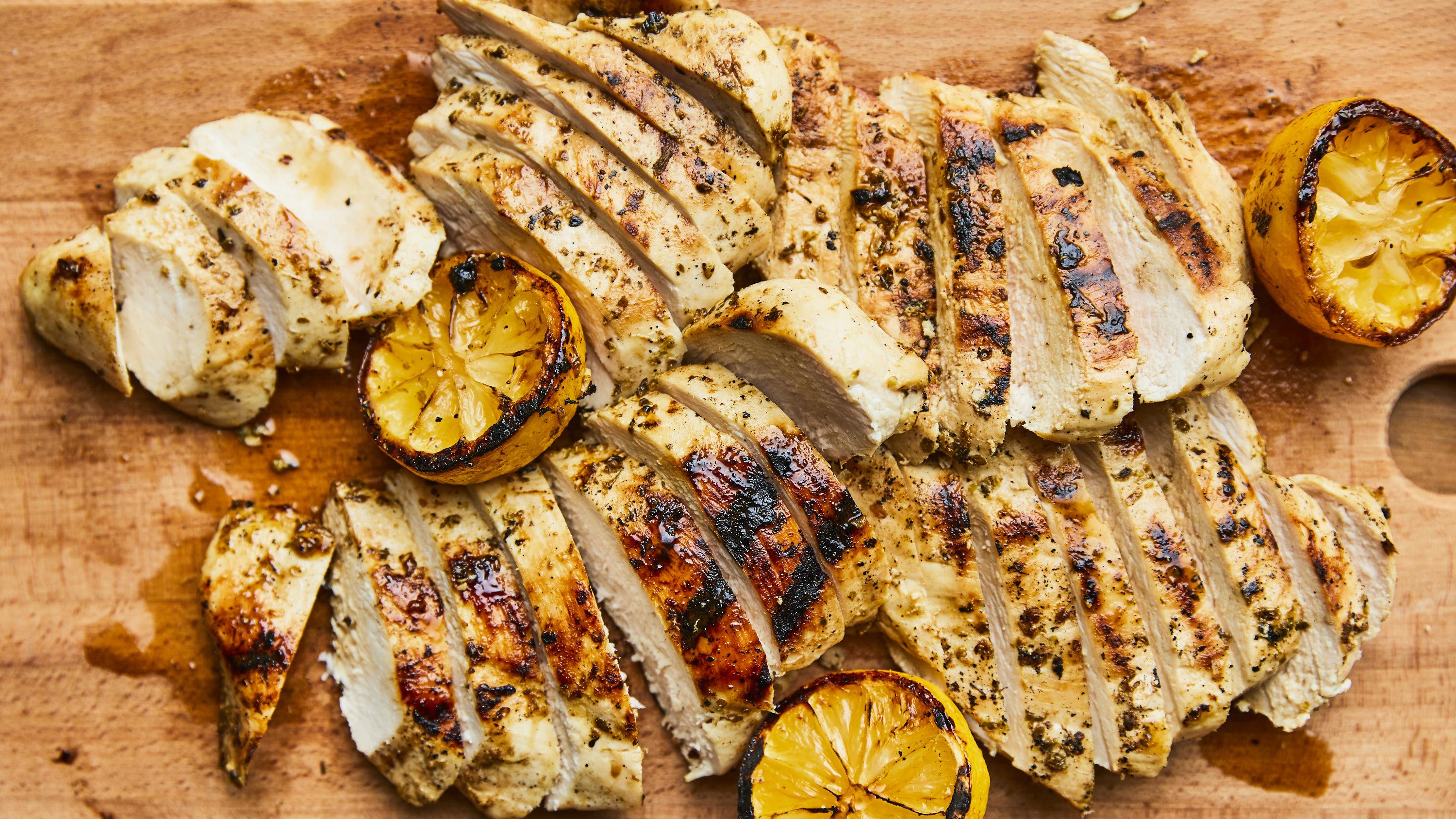 Poulet grillé de base