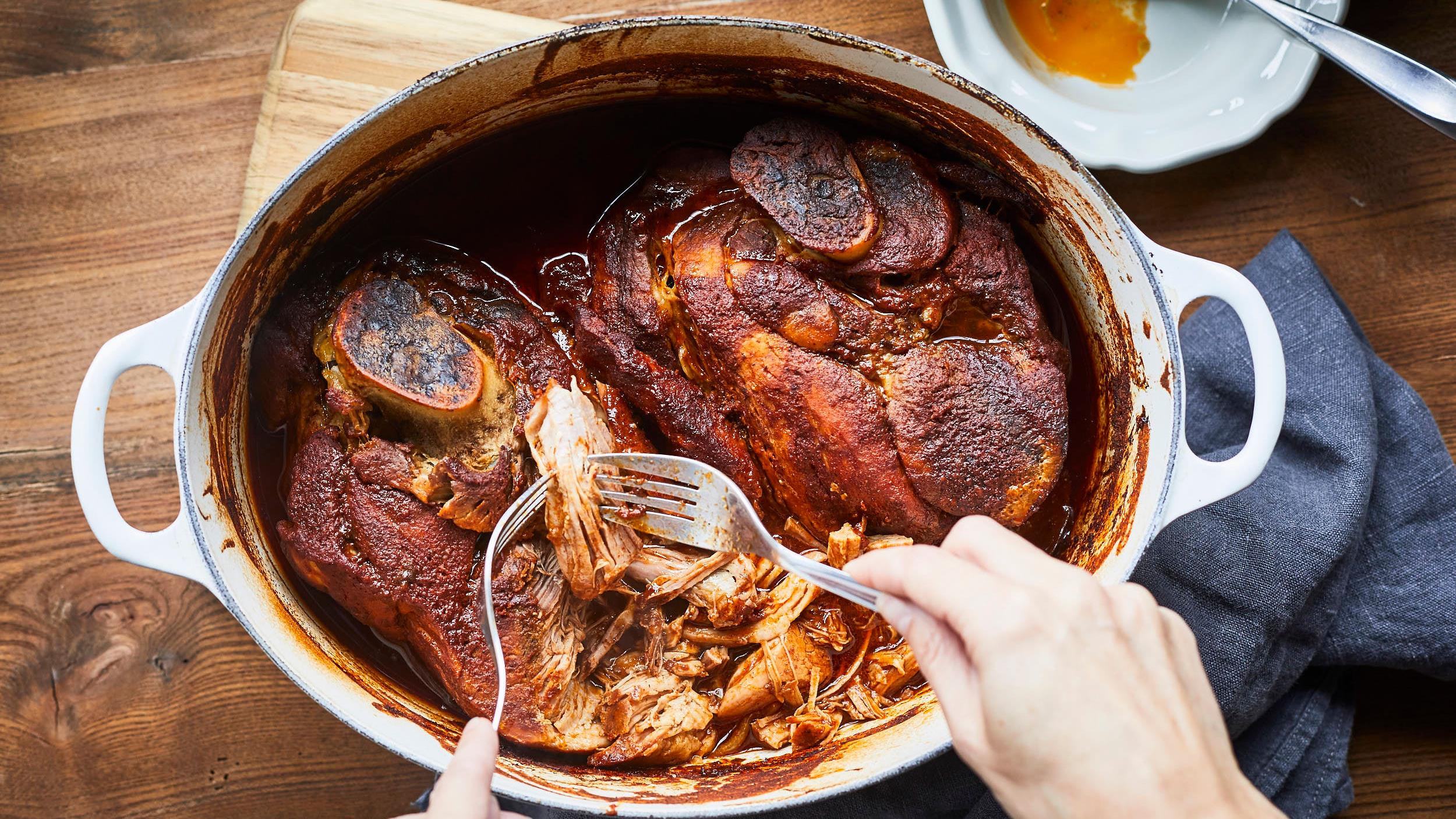 Porc effiloché simplifié