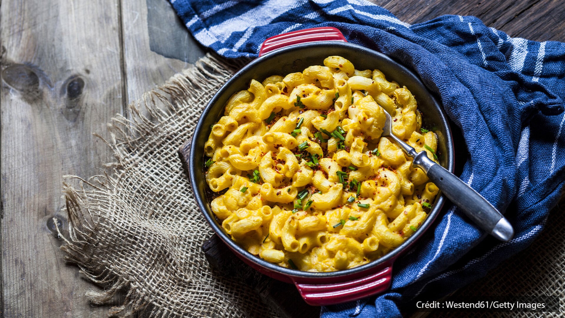 Macaroni au fromage et à la courge musquée (butternut)