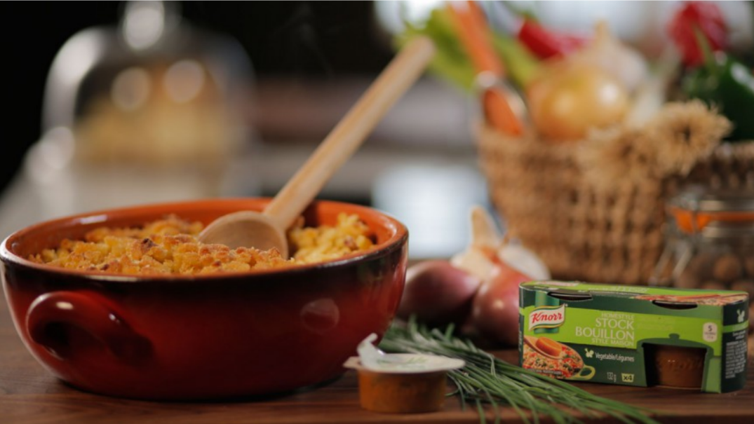 Mac and Cheese au bacon et oignons