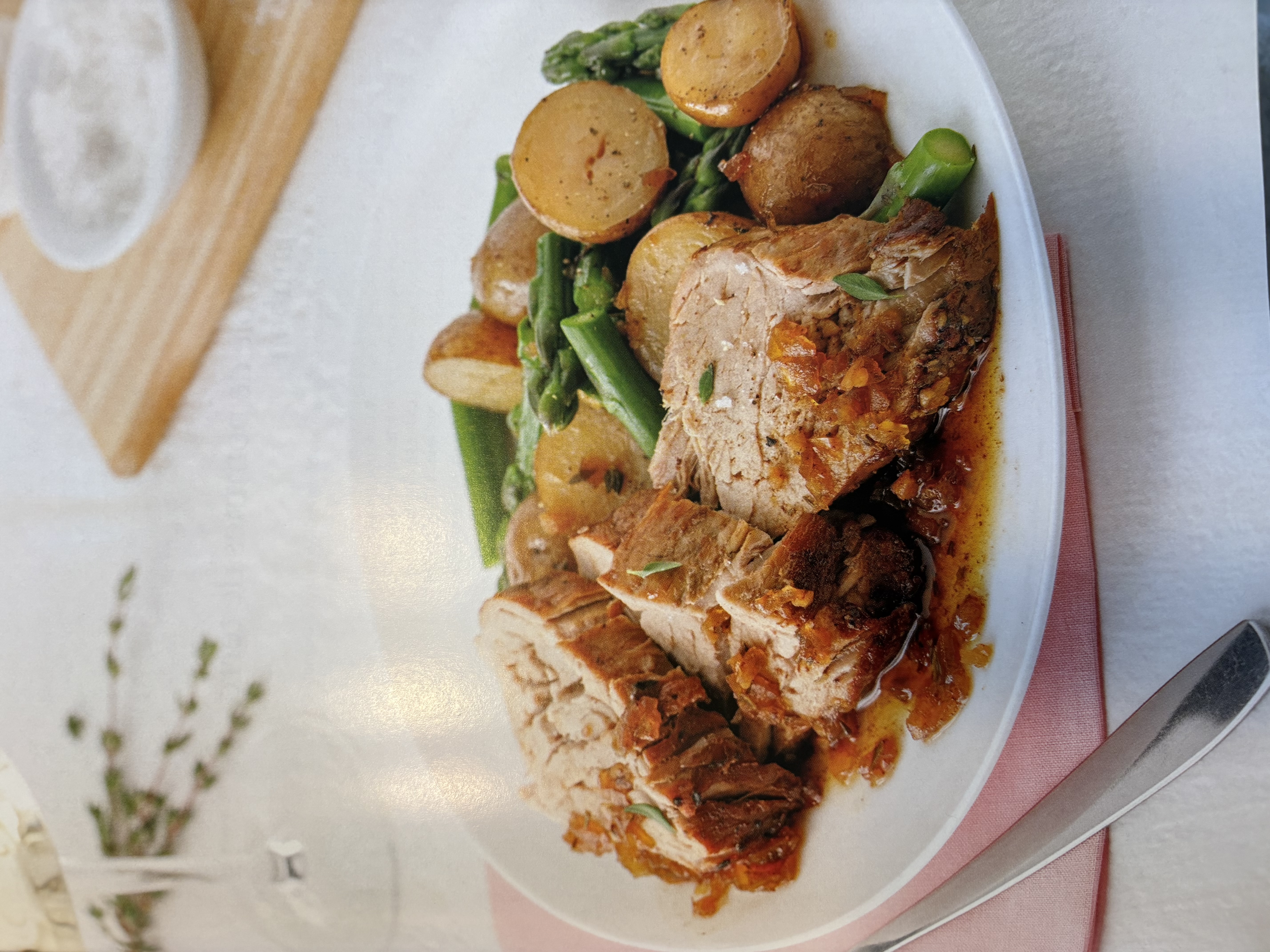 Porc érable et balsamique